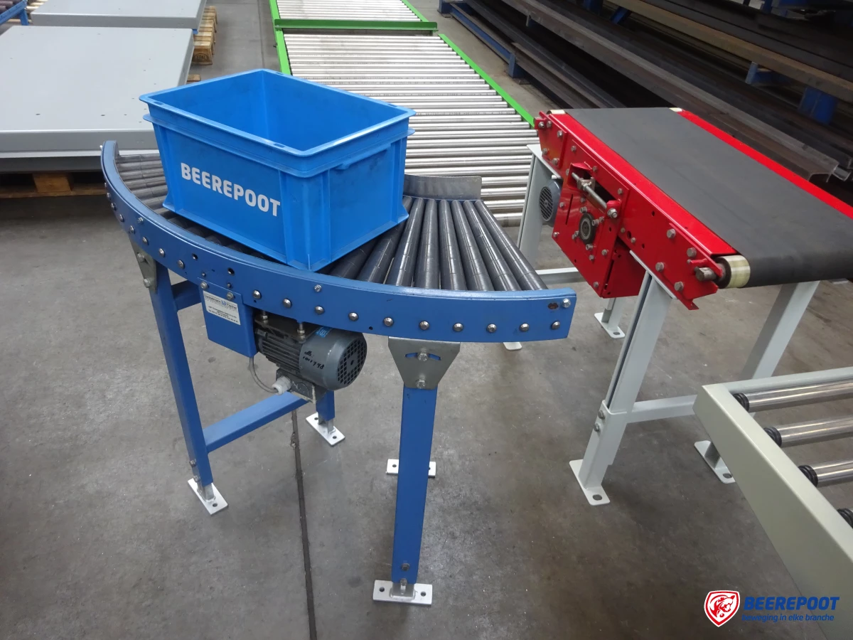 Drive rollenbaanbocht